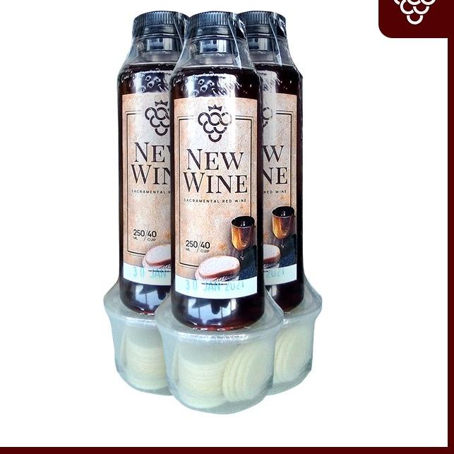 

>XC26619< Perjamuan Kudus NW Botol 250 ml + Hosti