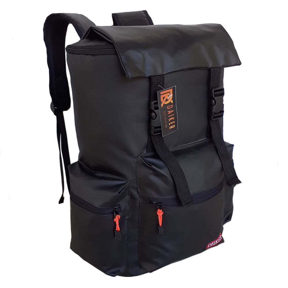 tas ransel pria wanita tas waterproft tas jumbo tas outdoor tas multifungsi tas produck daiker black