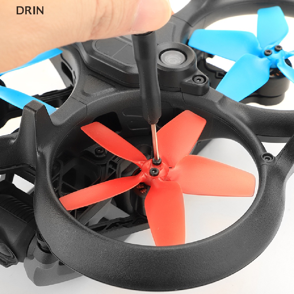 Dr1/2pasang Propeller Props Blade Quick Release Plastic Propeller Props Blade Pengganti Berat Ringan Sayap Kipas Baling-Baling Untuk DJI Avata vn