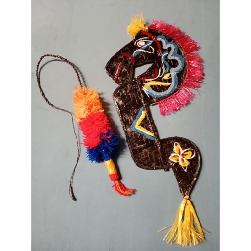 Promo kuda lumping tanggung kepang besar plus cambuk