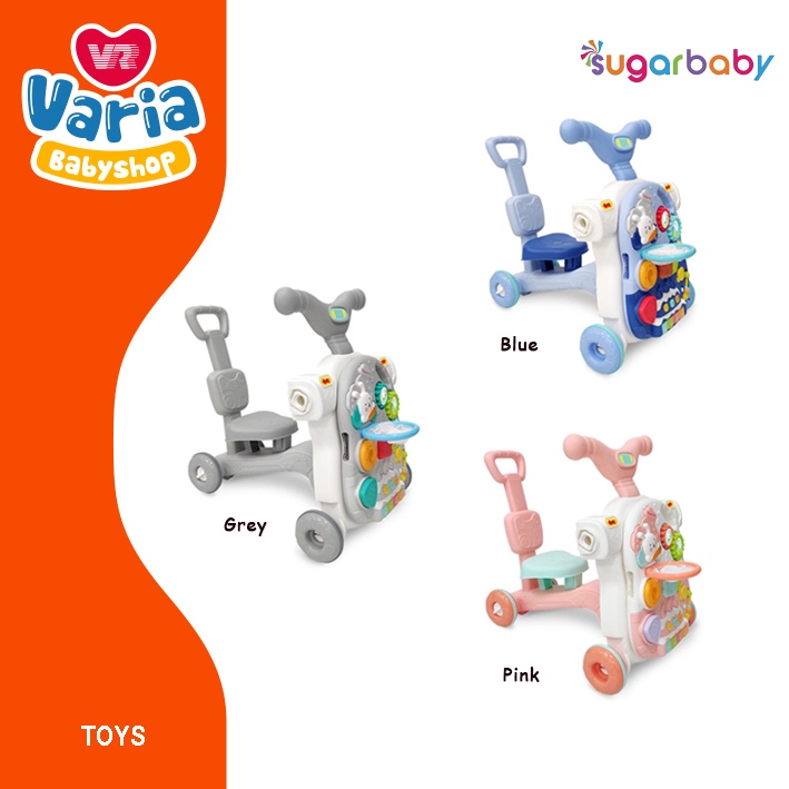SUGAR BABY 5IN1 ACTIVITY WALKER, RIDE-ON AND SCOOTER/PUSH WALKER / ACTIVTY WALKER| SUGAR BABY