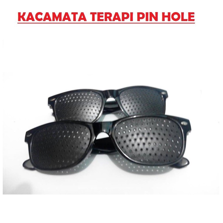 Kacamata Terapi Pinhole - mata minus dan plus - Model Sporty