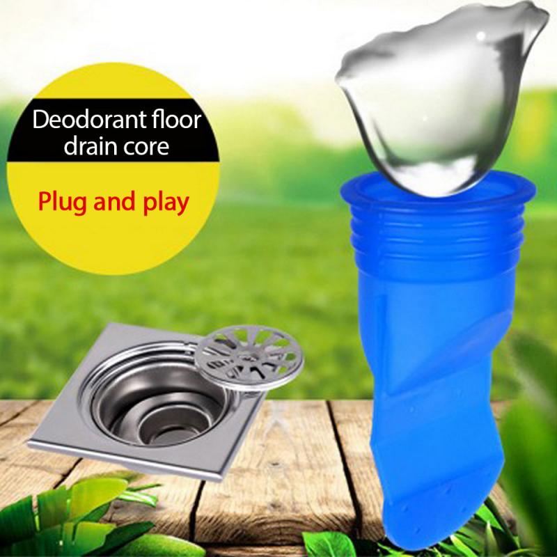 ღ Silikon Floor Drain Deodoran Inti Pipa Tahan Lama Anti Bau Serangga Kontrol Wastafel Saringan Saluran Pembuangan Cincin Kamar Mandi Mesin Cuci Anti-Arus Balik Sealer