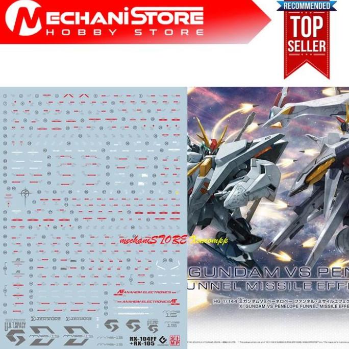 Water Decal Hg Xi + Penelope Gundam By Evo Simp Evolution Studio