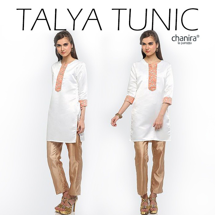 Chanira Festive Collection - Talya Tunic Peach