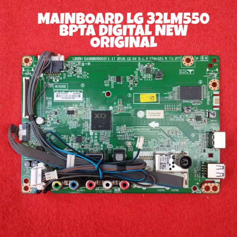 MB MAINBOARD MOTHERBOARD TV LED LG 32LM550 32LM550BPTA 32LM550