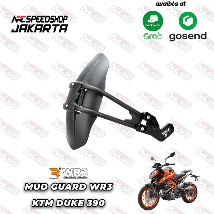 Mudguard Wr3 / Spakbor Belakang Wr3 Ktm Duke 390 #Original