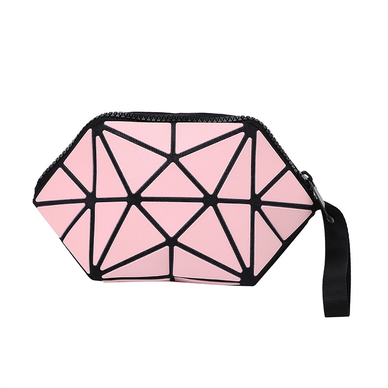 Tas Pouch Makeup Resleting Import Warna Polos Simple - SOSOYO
