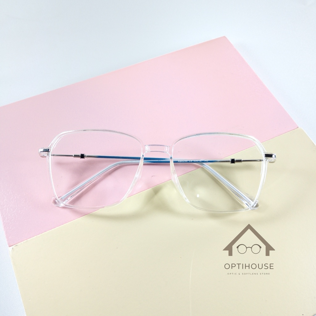 Frame Kacamata Minus Model Korea Dumie Square OPH 8299