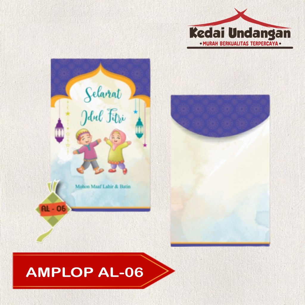 

Amplop Lebaran AL 06 isi 50 lembar harga murah