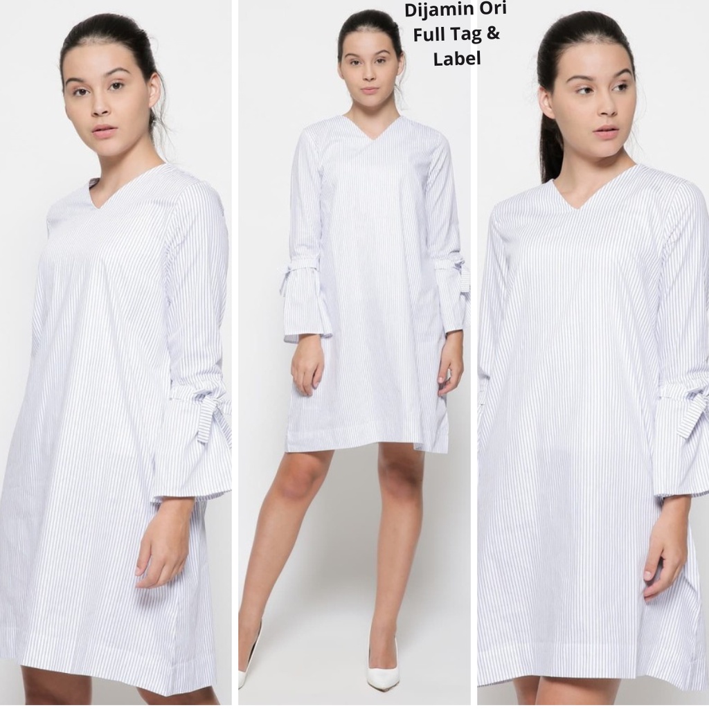 Diskon Termurah Dress Wanita Miyoshi Jeans/Dress Kantor/Dress Formal/Dress Natal