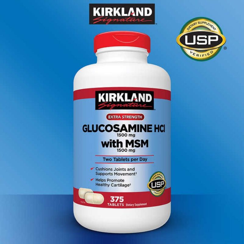 KIRKLAND GLUCOSAMINE 1500mg with MSM 1500mg