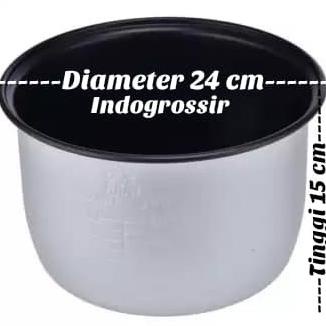 Panci daleman rice cooker ukuran 1,8 liter inner pot panci rice cooker