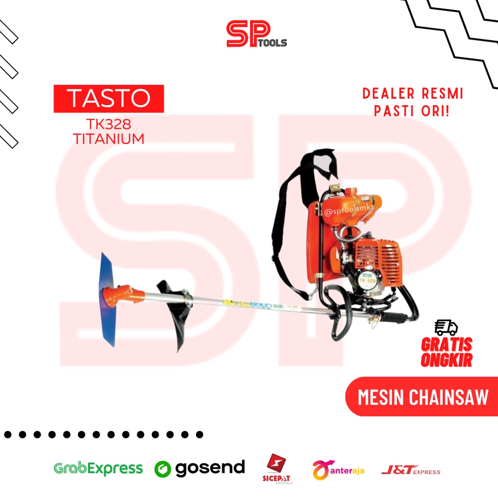 MESIN POTONG RUMPUT / PEMOTONG / BRUSH CUTTER 2 TAK TASTO TK328 TK 328
