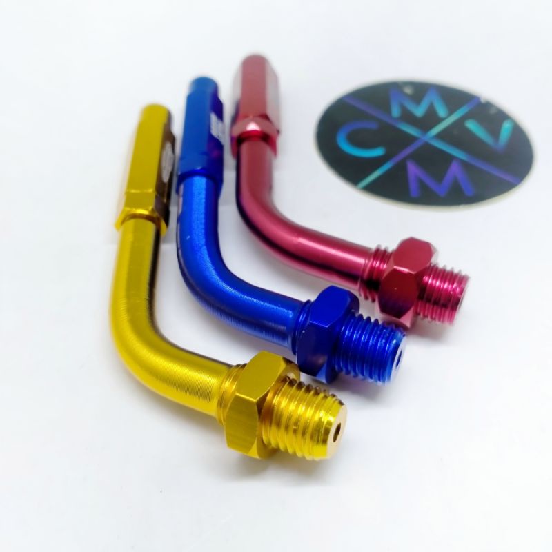 [READY STOCK] SETELAN L GAS CNC WARNA MOTOR UNIVERSAL / stelan L gas spontan cnc warna thailand harga per buah thai look
