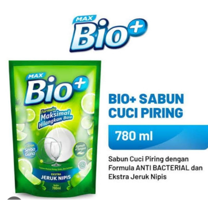 Bio+ Sabun Cuci Piring 780ml
