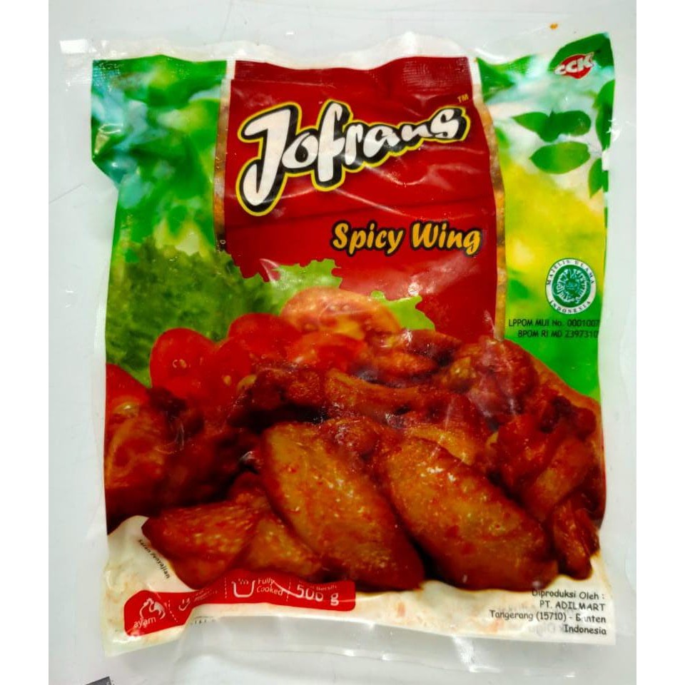 

Jofrans Spicy Wings 500gr Instant Sameday Ready Musi