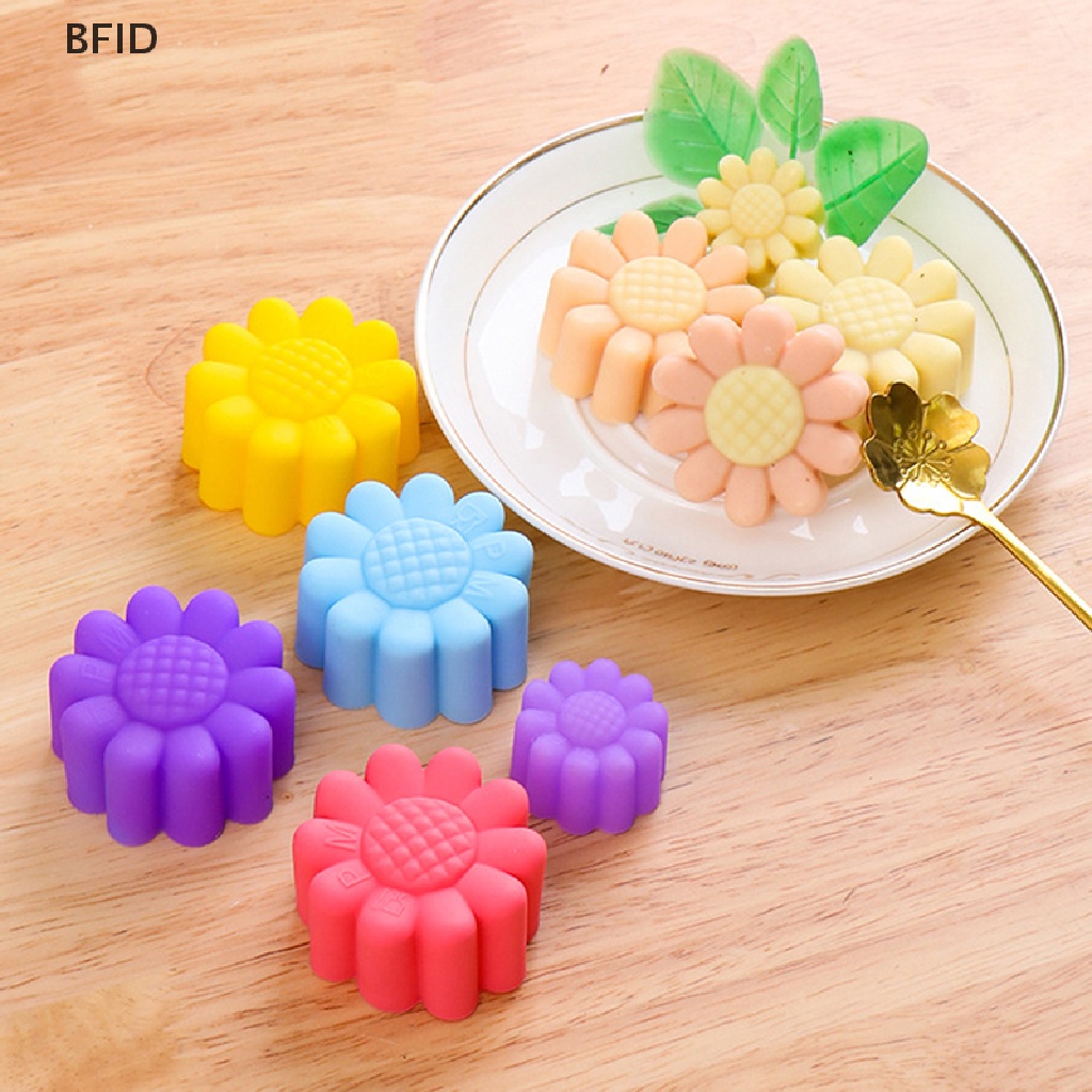 [BFID] Cetakan Cupcake Bunga Muffin Silikon Fondant Pan Kue Kecil Baking Pastry Tools [ID]