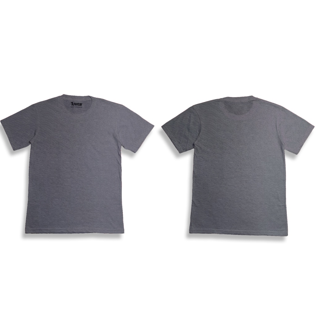 KAOS POLOS / KAOS OBLONG / KAOS UNISEX PRIA WANITA / KAOS COTTON COMBED 24S ABU MISTY TUA