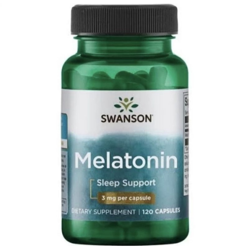 swanson melatonin 3mg 3 mg 120