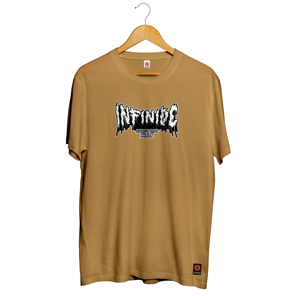 Infinide T-Shirt Original AUTHENTIC 1.2 Kaos Distro Limited Edition Cotton Combed 24s Premium