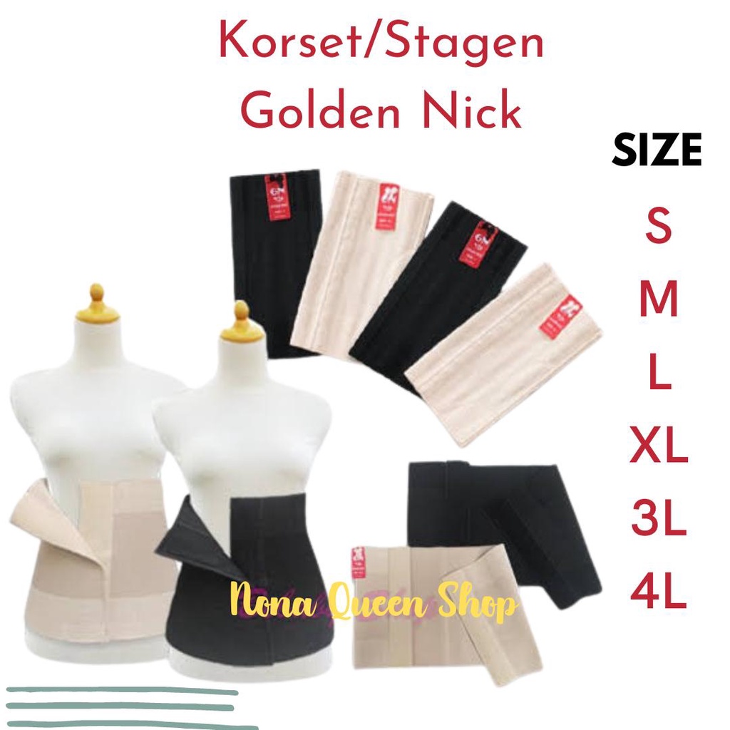 KORSET / STAGEN GOLDEN NICK  TANPA TULANG