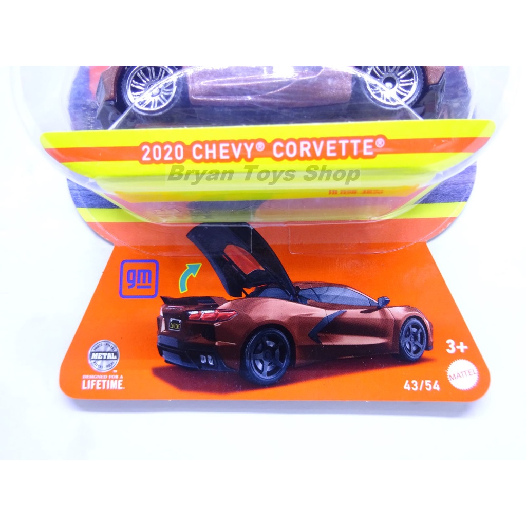 Matchbox Moving Parts 2020 Chevy Corvette Orange