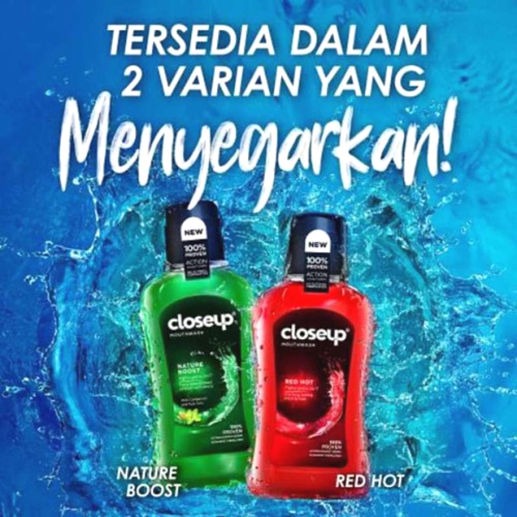 CLOSE UP MOUTH WASH 300ML