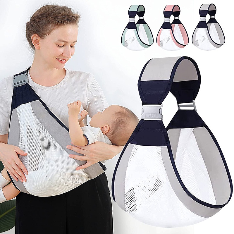 Gendongan Bayi 2in1 Multifungsi Penutup Menyusui Baby Carrier 0-3 Tahun Gendongan Bayi Depan BD