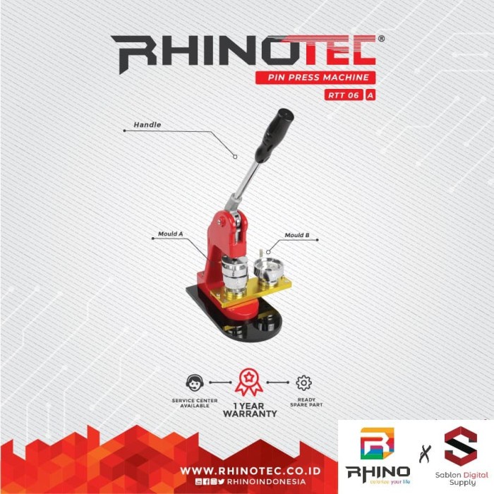 MESIN PRESS PIN BUTTON TALENT TANPA MOULDING