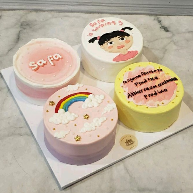 Korean Bento Cake BUNDLE 4