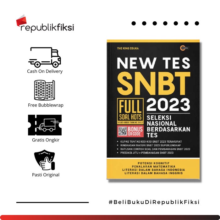 

BUKU NEW TES SNBT 2023 - THE KING EDUKA - CMEDIA