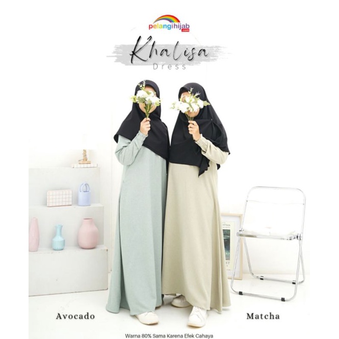 OBRAL Gamis Khalisa Pelangi Hijab