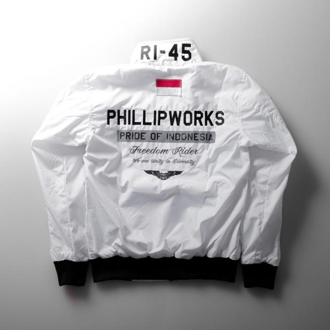 JAKET MOTOR PHILLIP WORKS PRIDE OF INDONESIA BEST SELLER