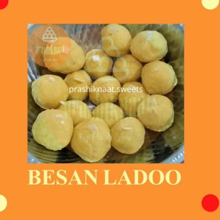 

Diskon[KF7]-Besan Ladoo [Indian Sweets] Manisan India - 100g