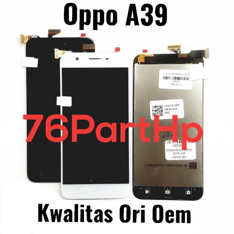 Lcd Touchscreen Fullset Oppo A39 - Hitam