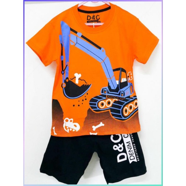 Setelan anak laki laki Baju anak laki laki Kaos anak laki laki Grosir baju anak pusat baju anak D&C 