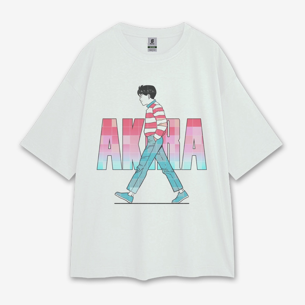 AKIRA VINTAGE STYLE OVERSIZED TEE T-SHIRT