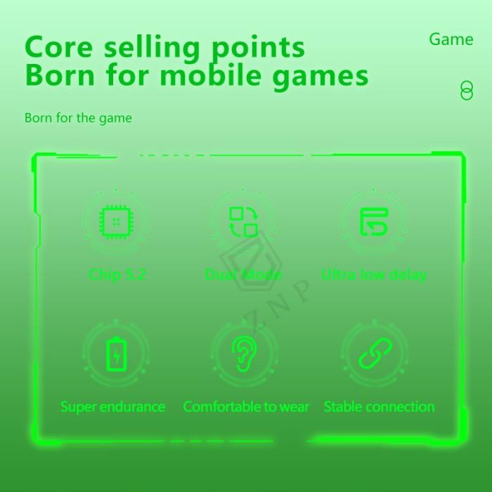 Tws N35 Earphone Gaming True Wireless Bluetooth Headset Low Delay