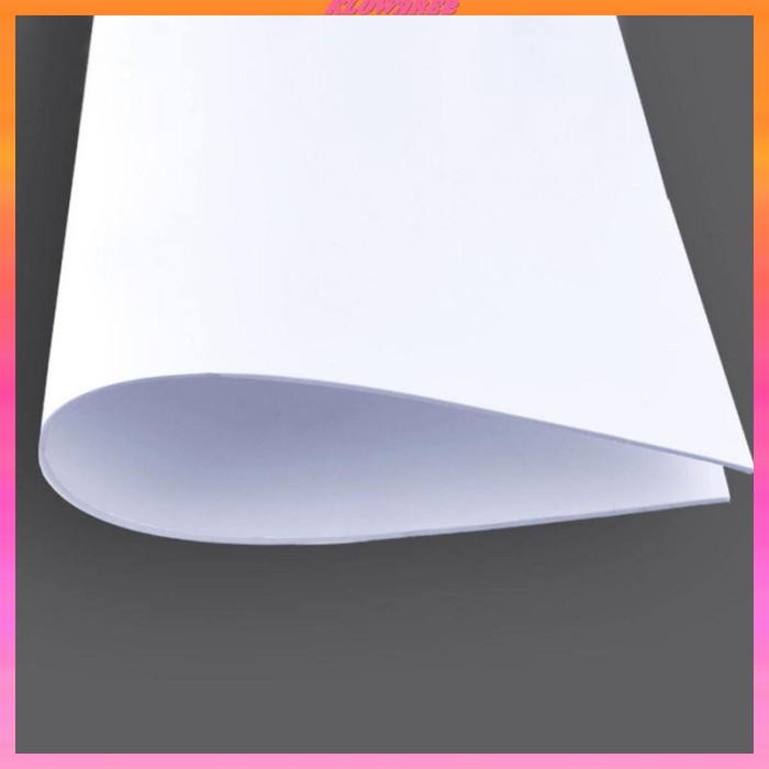 

Paja Kloware2 Lembaran Foam Pvc Putih Tebal 2Mm Untuk Display Model Banguna