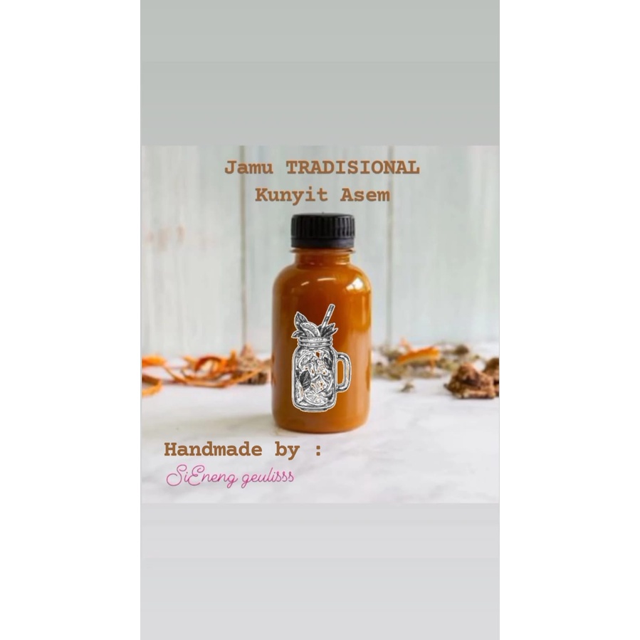 

Jamu TRADISIONAL Kunyit Asem Homemade (250ml)