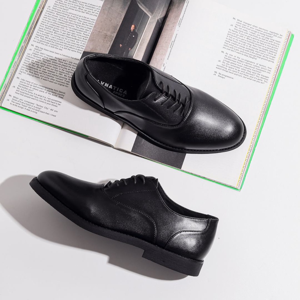 DEMBBLE BROWN ORIGINAL x LVNATICA Sepatu Formal Coklat Tali Pria Pantofel Kerja Kantor Dinas Kantoran Pesta Undangan Wedding Kondangan Nikah Kuliah Modern Casual Derby Oxford Semi Kulit Premium Footwear Big Size Jumbo Ukuran Besar 44 Keren Terbaru Branded