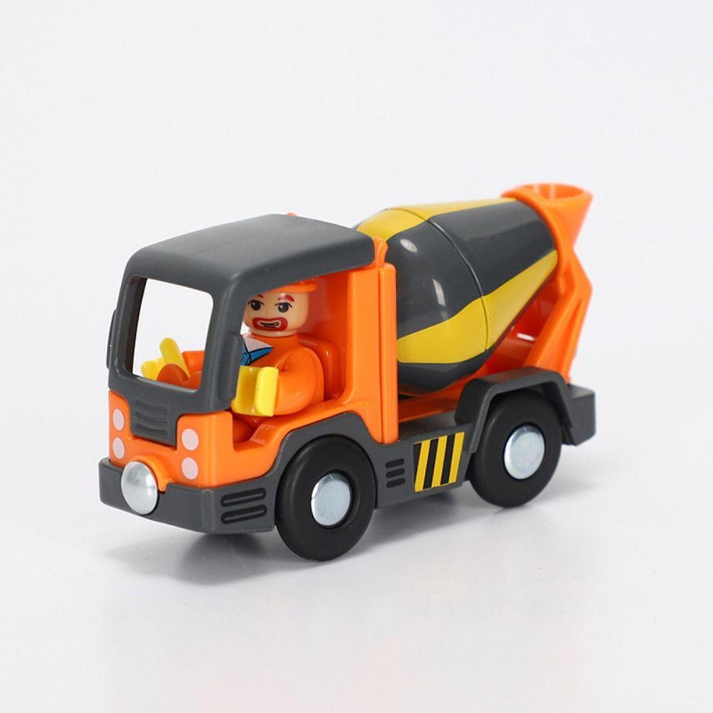 Kereta Jejak Nanas Hadiah Anak Kendaraan Teknik Diecast Utility Vehicles