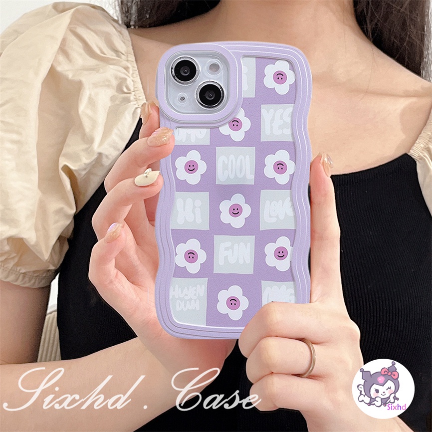 Soft Case Motif Bunga Tersenyum Untuk Redmi 12C 11A 10C 9T 9C Note 12 11s 11 10 9 8 Pro 10A 10 9A 9  A2 A1 Xiaomi 11Lite 12T 12Lite 11T 10T Poco M3 F3 X5 X4 X3 Pro