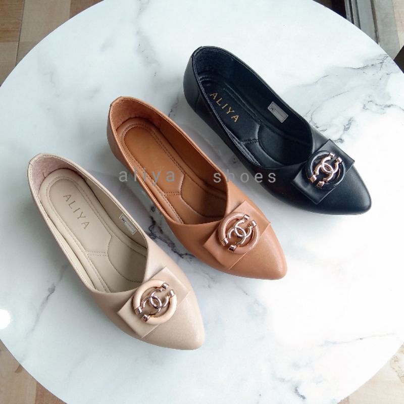 Aliyashoes Sepatu Flat Wanita CLARA