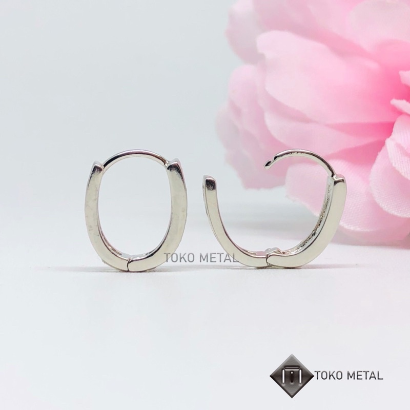 Anting Xuping 100% Original Mata Baris Silver Lapis Emas [ Toko Metal ]