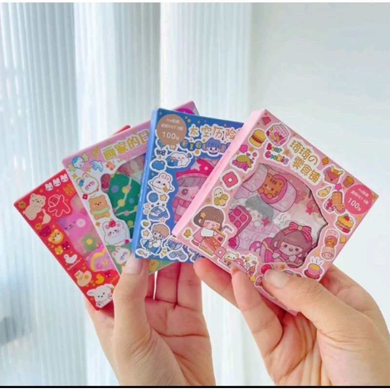 

sticker lucu berkarakter lucu 2 pcs