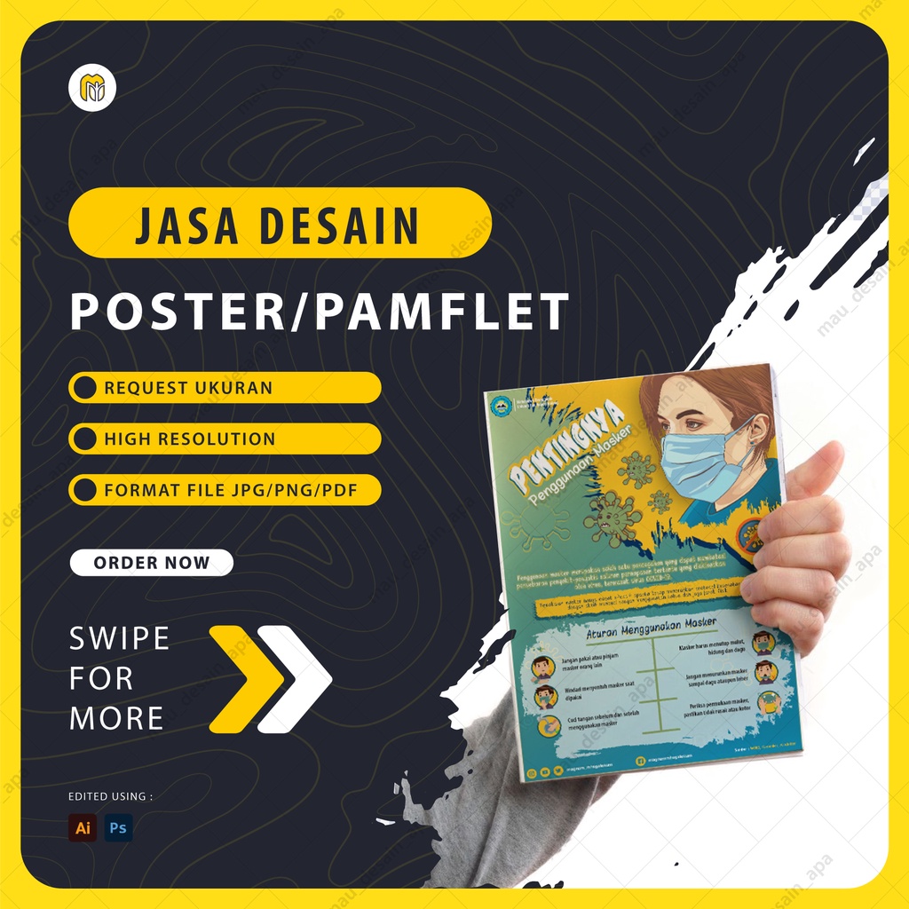 Jasa Desain Profesional Pamflet | Poster