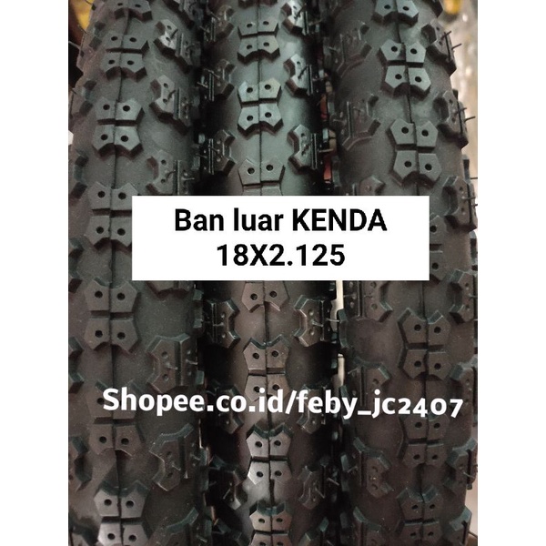 Kenda Ban Luar Ban Dalam Sepeda ukuran 18 x 2.125
