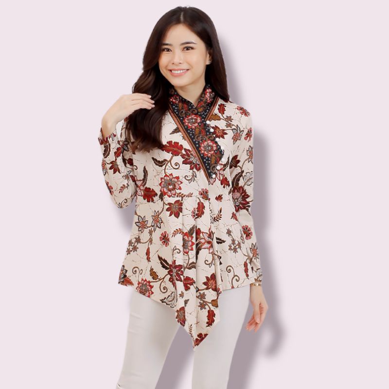 ATASAN BATIK WANITA A051-605 NEW (BATIK STRETCH)